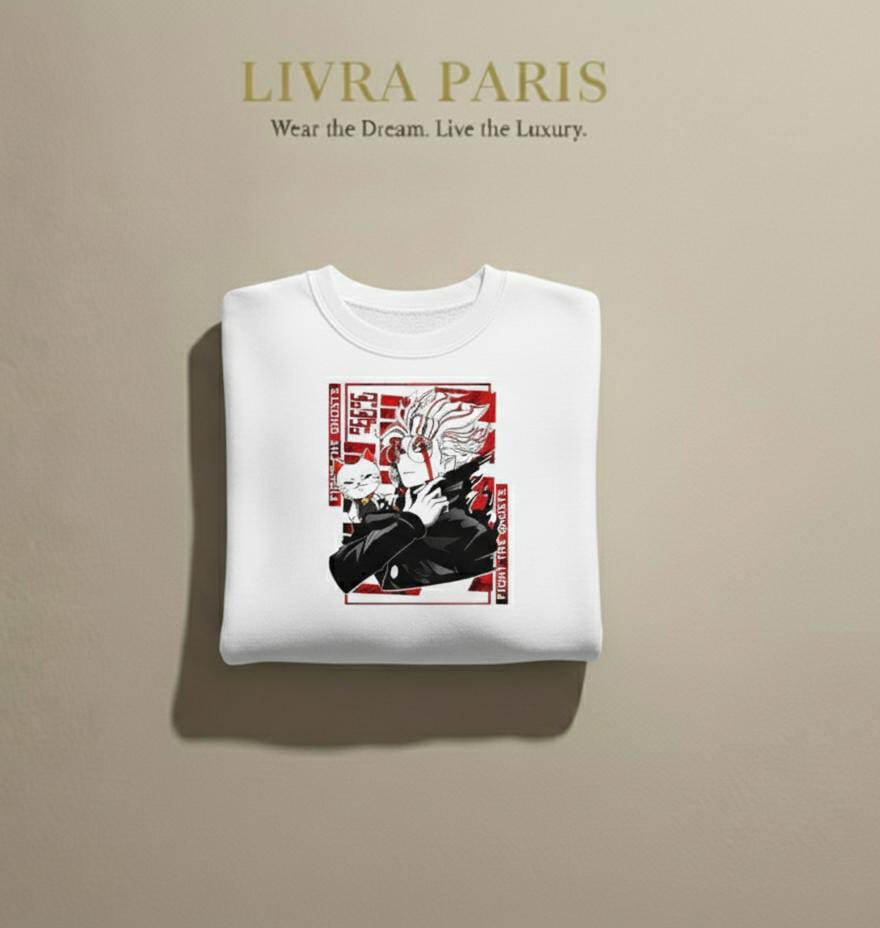 LIVRA PARIS – Unisex The Ghost Fighter Sweatshirt