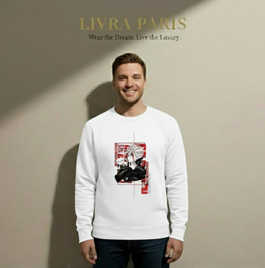 LIVRA PARIS – Unisex The Ghost Fighter Sweatshirt