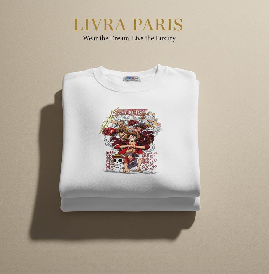 LIVRA PARIS- Unisex The Legend Crew Sweatshirt