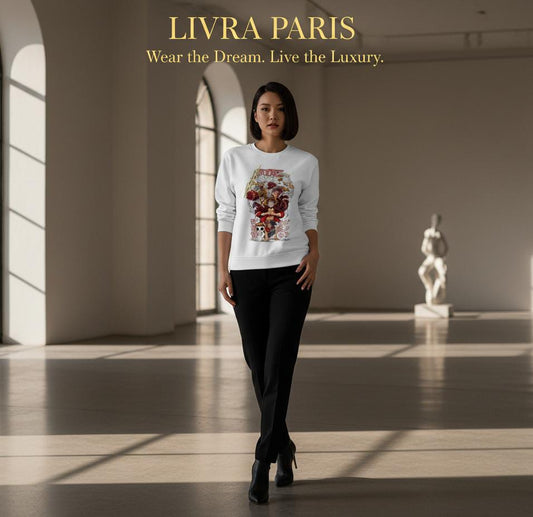 LIVRA PARIS- Unisex The Legend Crew Sweatshirt